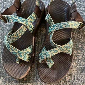 Chacos Animal Print Sandals Size 9W